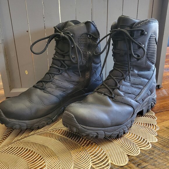 Merrel Other - Merrell Moab 2 Response 8" Size 13- WP Tactical Boot w/zipper Blk